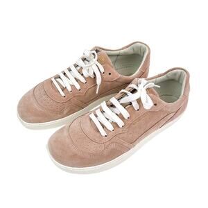 Groundies Nova Sneaker in Dusty Pink Suede‎